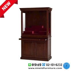 ตู้พระมงคล CPP สีโอ๊ค