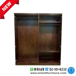 Alternative view of ตู้เสื้อผ้า 4 บานโอ้คแลนด์ CNP-487