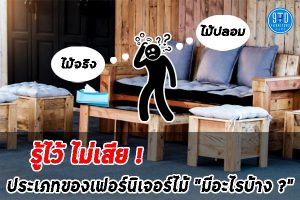ประเภทของเฟอร์นิเจอร์ไม้ มีอะไรบ้าง ?