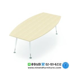 โต๊ะประชุมขาเหล็ก รุ่น APCB-2412 ขนาด 240 CM. จำนวน 6-8 ที่นั่ง