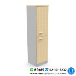 ตู้เอกสารสูงบน-ล่างบานเปิดทึบ รุ่น MT415-OOP