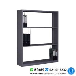 ชั้นวางหนังสือ 3 ชั้น 4 ฟุต FS3LB1