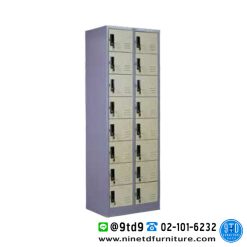 ตู้ล็อกเกอร์เล็ก 2 แถวสูง 16 ช่อง LK116