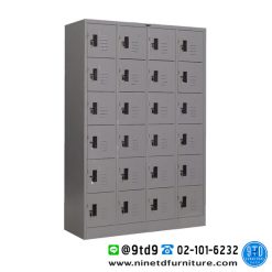 ตู้ล็อกเกอร์สูง 4 ฟุต 24 ช่อง LK244F