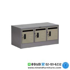 ตู้ล็อกเกอร์จดหมาย 3 ช่อง (มินิ) MB03MN