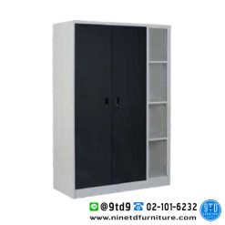 ตู้เสื้อผ้าอเนกประสงค์ บานเปิดทึบ 4 ฟุต VW402