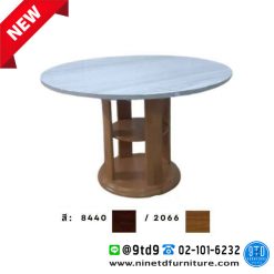 โต๊ะกลม 120RR (ท็อปเมลามีน) รุ่น CNT-102